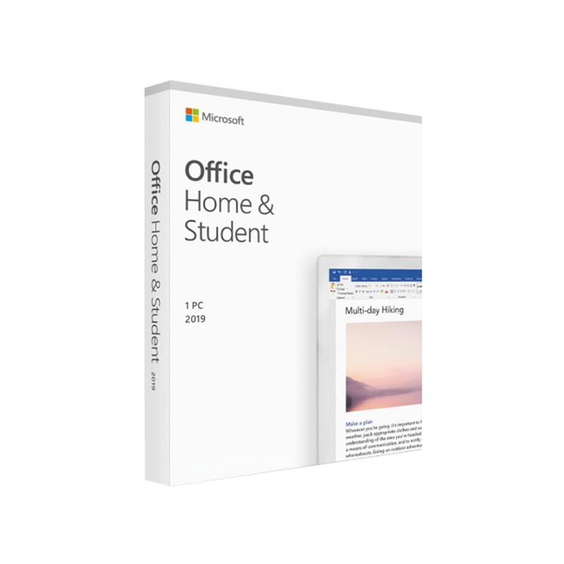 Microsoft Office 2019 Home & Student 32/64 Bit – Product Key | Full Office Suite for Windows | Instant Digital Delivery