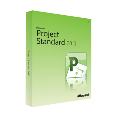 Microsoft Project Standard 2010 Product Key – Lifetime License | Instant Delivery | Genuine Activation Key