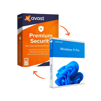 Windows 11 Pro + Avast Premium Security – Bundle