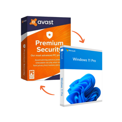 Buy Windows 11 Pro + Avast Premium Security Bundle | Instant Delivery