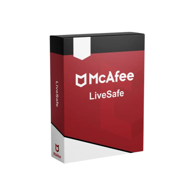 Buy McAfee LiveSafe | Windows, Mac, Android & iOS | Antivirus License