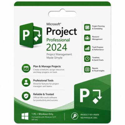 Microsoft Project Professional 2024 Product Key – Lifetime License
