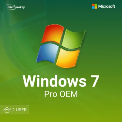 Buy Microsoft Windows 7 Professional OEM 2 Pcs| Genuine License