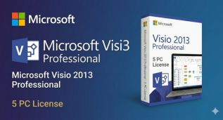 Visio 2013 Pro 5PC