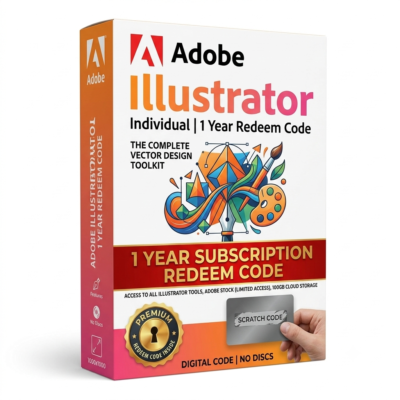 Adobe Illustrator Individual 1 Year Redeem Code