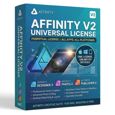 Affinity V2 Universal License – Complete Graphic Design and Publishing Suite