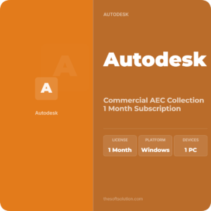 Autodesk Commercial AEC Collection 1 Month Subscription