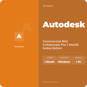 Autodesk Commercial BIM Collaborate Pro 1 Month Subscription
