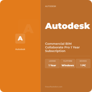 Autodesk Commercial BIM Collaborate Pro 1 Year Subscription