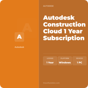 Autodesk Construction Cloud 1 Year Subscription