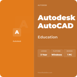 Autodesk Education AutoCAD 3 Year