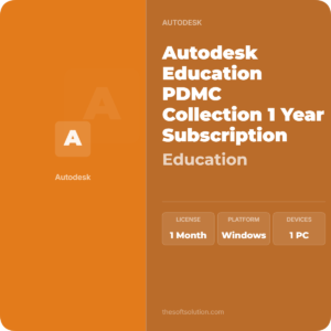 Autodesk Education PDMC Collection 1 Year Subscription