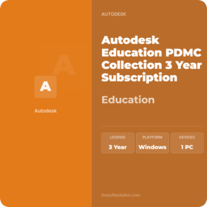 Autodesk Education PDMC Collection 3 Year Subscription
