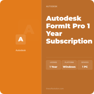 Autodesk FormIt Pro 1 Year Subscription