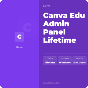 Canva Education Admin Panel Lifetime 500 Users