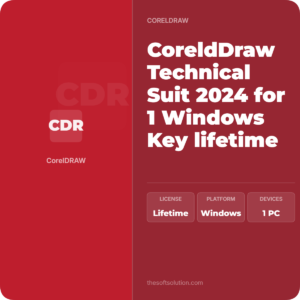 CorelDRAW Technical Suit 2024 for 1 Windows Key Lifetime
