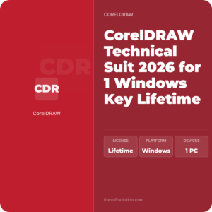 CorelDRAW Technical Suit 2026 for 1 Windows Key Lifetime