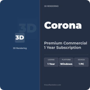 Corona Premium Commercial 1 Year Subscription