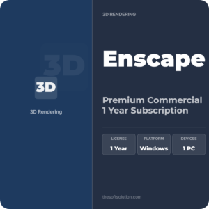 Enscape Premium Commercial 1 Year Subscription
