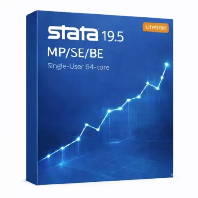Stata 19.5 MP/SE/BE Single-user 64-core Perpetual Key for Windows