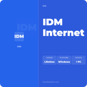 IDM Internet Download Manager Bind Key 1 PC Lifetime
