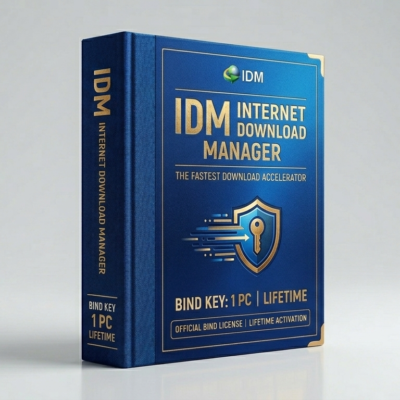 IDM Internet Download Manager Bind Key 1 PC Lifetime