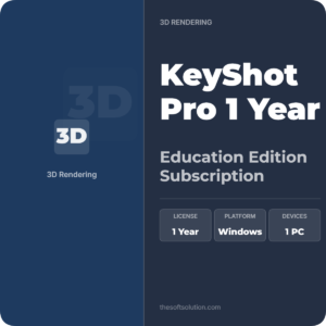 KeyShot Pro 1 Year Education Edition Subscription Account+Password