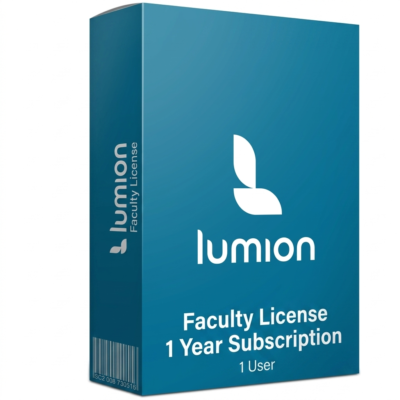 Lumion Faculty License 1 Year Subscription 1 User