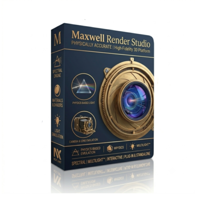 Maxwell Render Studio – Physically Accurate 3D Rendering Software