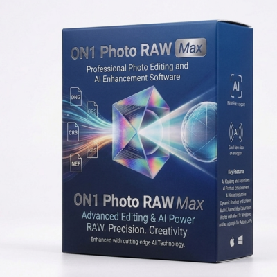ON1 Photo RAW Max – Professional Photo Editing and AI Enhancement Software