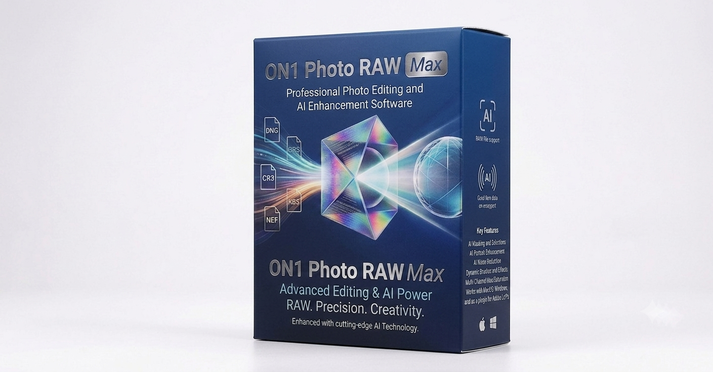 ON1 Photo RAW Max – Professional Photo Editing and AI Enhancement Software