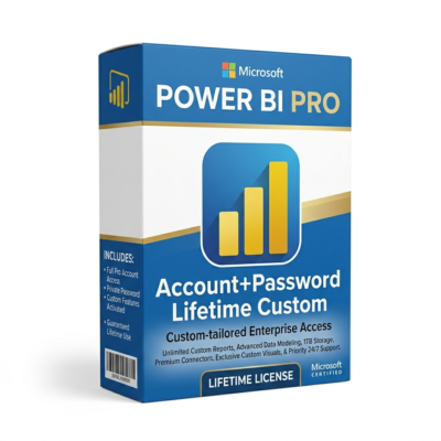 Power BI Pro Account+Password Lifetime Custom