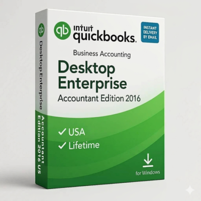 QuickBooks Desktop Enterprise Accountant Edition 2016 US for Windows