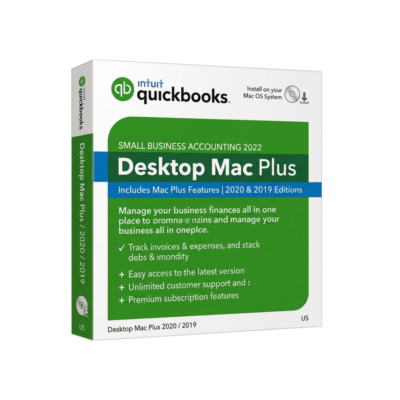 QuickBooks Desktop Mac Plus 2020/2019 US