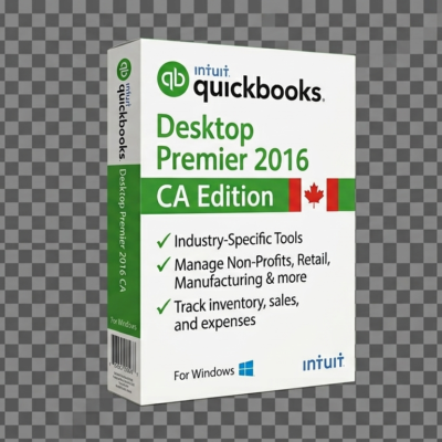 QuickBooks Desktop Premier 2016 CA for Windows