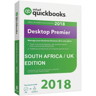 QuickBooks Desktop Premier Accountant 2018 UK for Windows