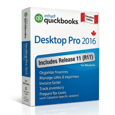 QuickBooks Desktop Pro 2016 R11 CA for Windows