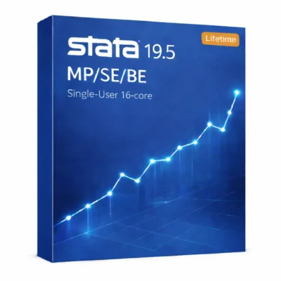 Stata 19.5 MP/SE/BE Single-user 16-core Perpetual Key for Windows