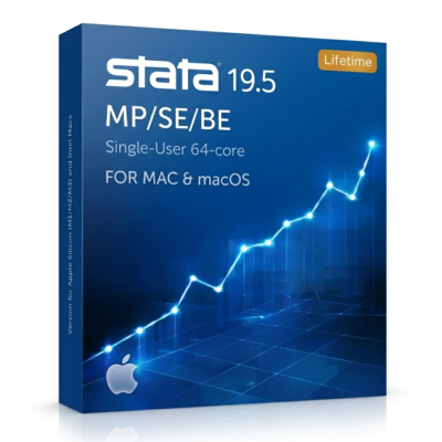 Stata 19.5 MP/SE/BE Single-user 64-core Perpetual Key for Mac
