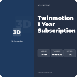 Twinmotion 1 Year Subscription Account+Password