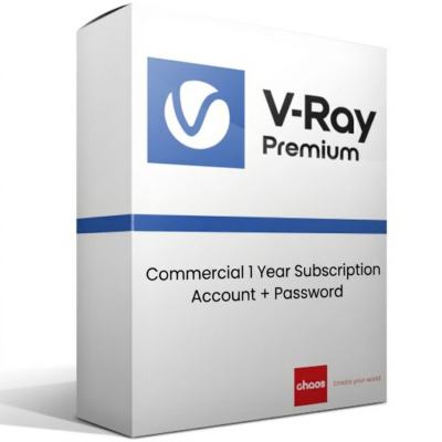 V-Ray Premium Commercial 1 Year Subscription Account+Password