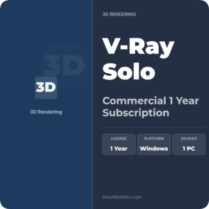 V-Ray Solo Commercial 1 Year Subscription