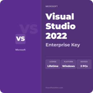 Visual Studio 2022 Enterprise Key 2 PC Lifetime