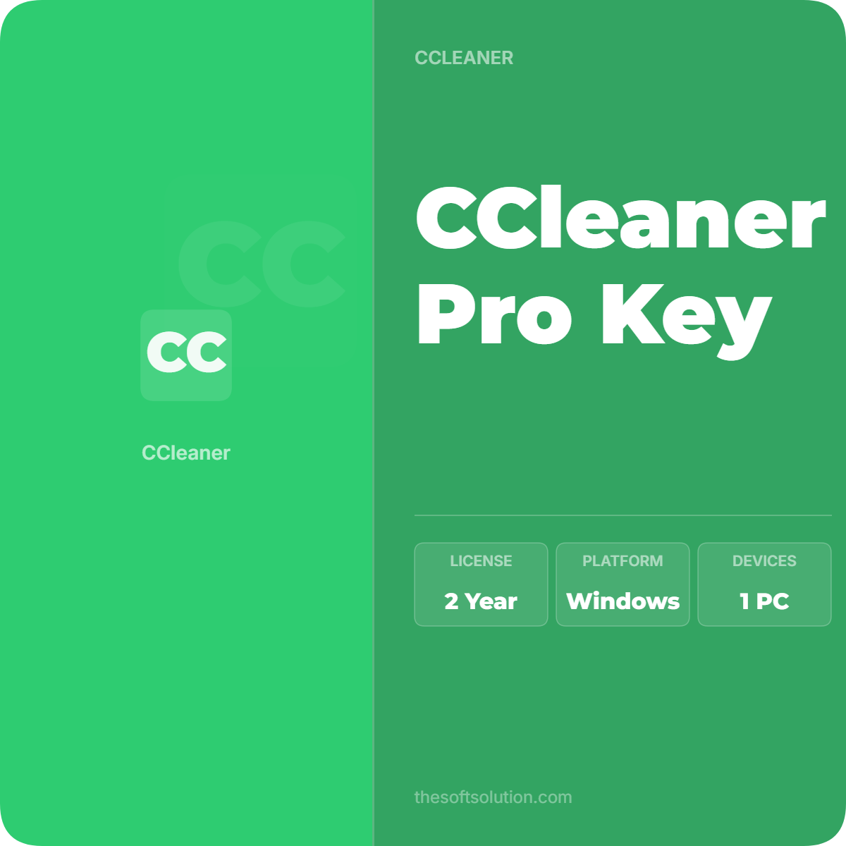 CCLEANER PRO KEY 1 PC 2 YEAR 1 CCLEANER PRO KEY 1 PC 2 YEAR
