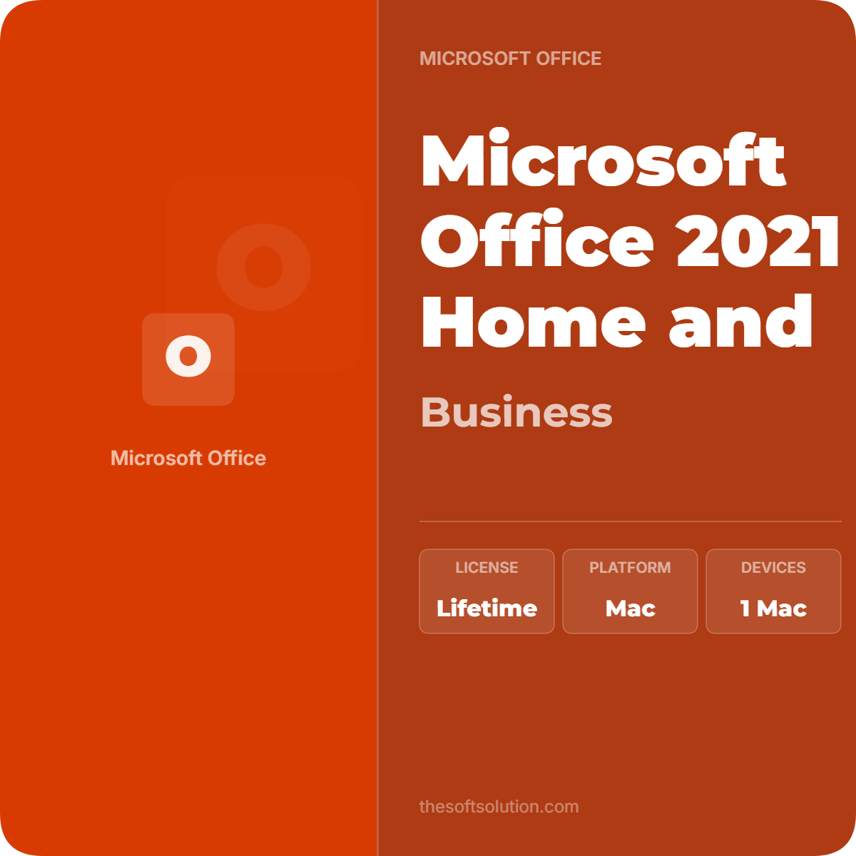 MICROSOFT OFFICE 2021 HOME AND BUSINESS RETAIL BIND KEY 1 MAC 1 MICROSOFT OFFICE 2021 HOME AND BUSINESS RETAIL BIND KEY 1 MAC