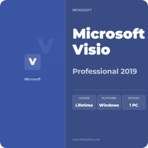 Microsoft Visio Professional 2019 Retail Key 1 PC