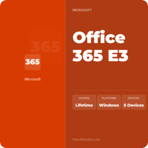Office 365 E3 5 Device 5TB Copilot Lifetime Account