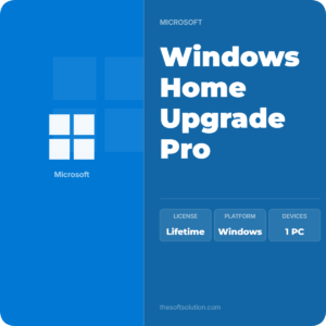 Windows Home Upgrade Pro Retail Key 1 PC