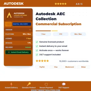 Buy Autodesk AEC Collection Commercial Subscription | Full Software Suite – Genuine License | The Soft Solution