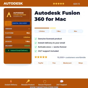 Buy Autodesk Fusion 360 for Mac – Genuine License | The Soft Solution